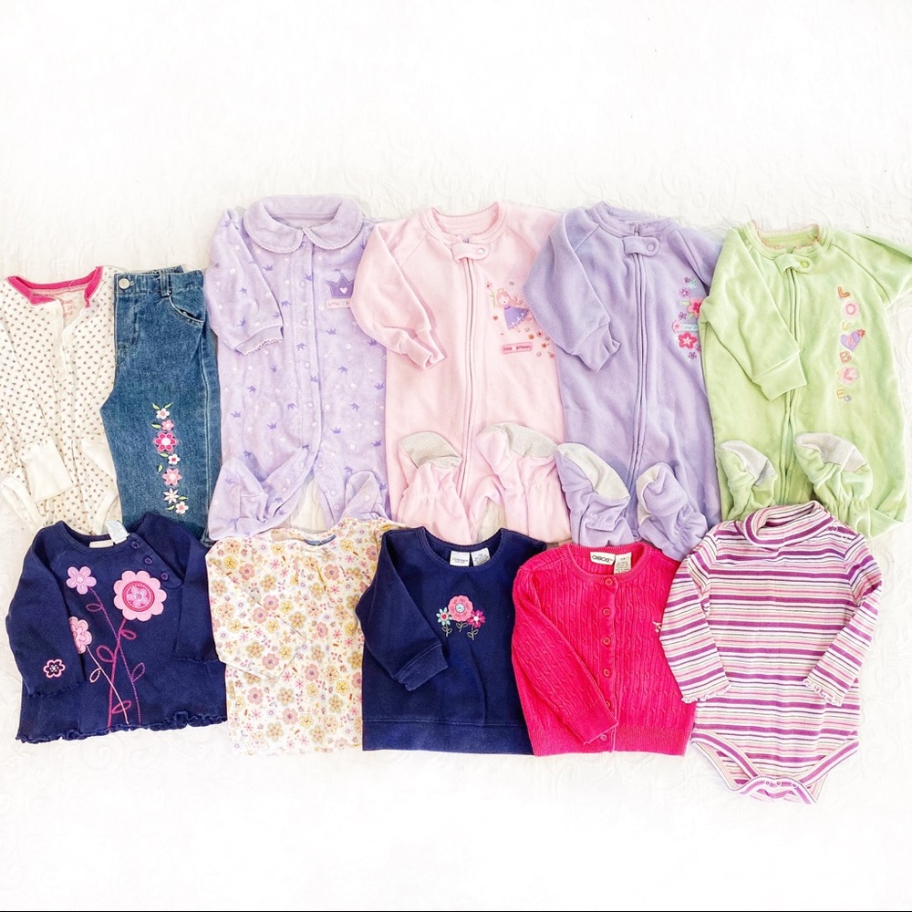 Baby Girl 12m Bundle (11 pcs)